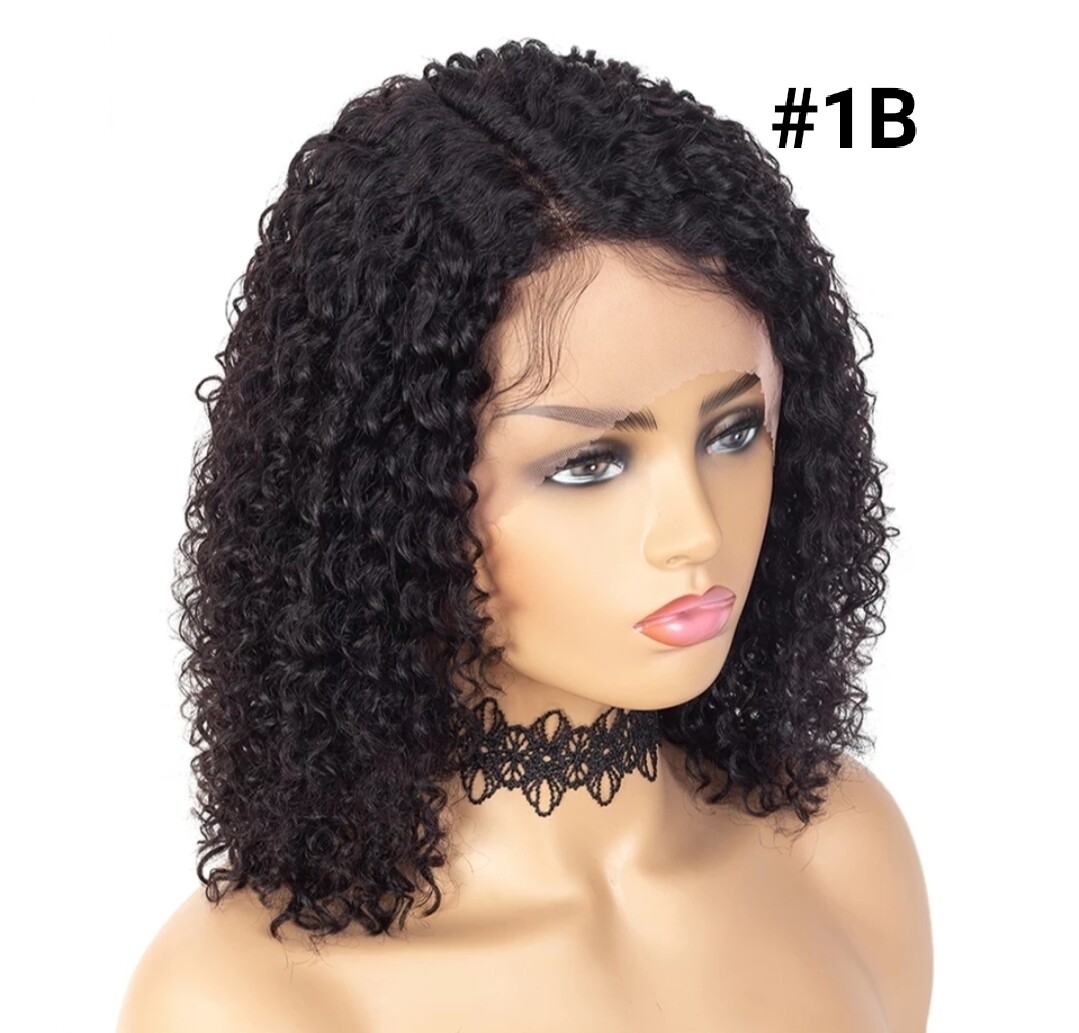 Cathy Wigs | Curly Human Hair Lace Front 