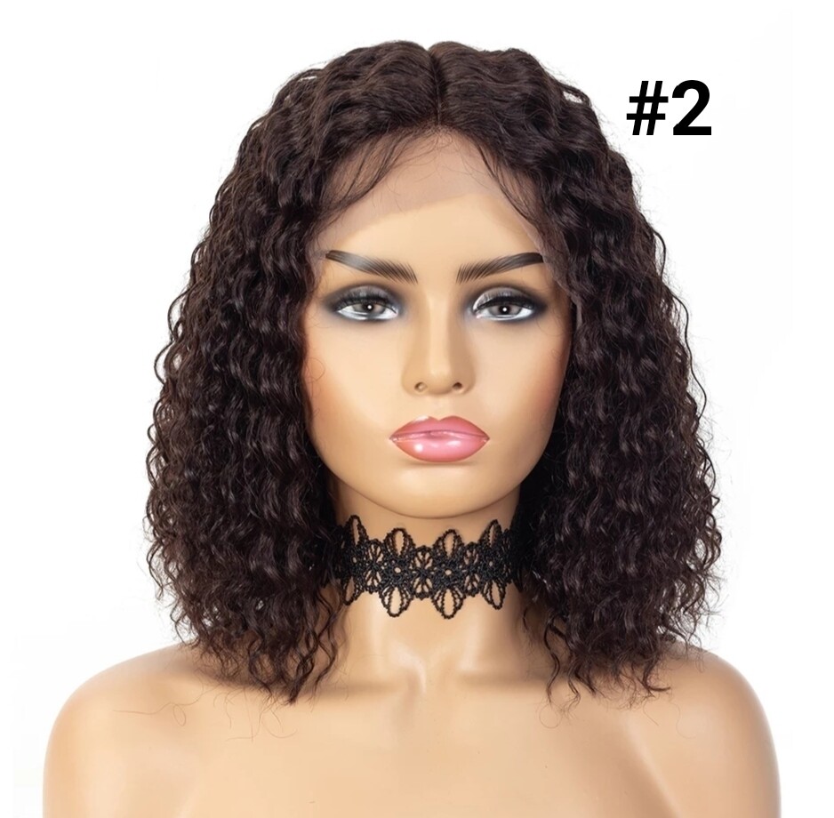 Cathy Wigs | Curly Human Hair Lace Front 