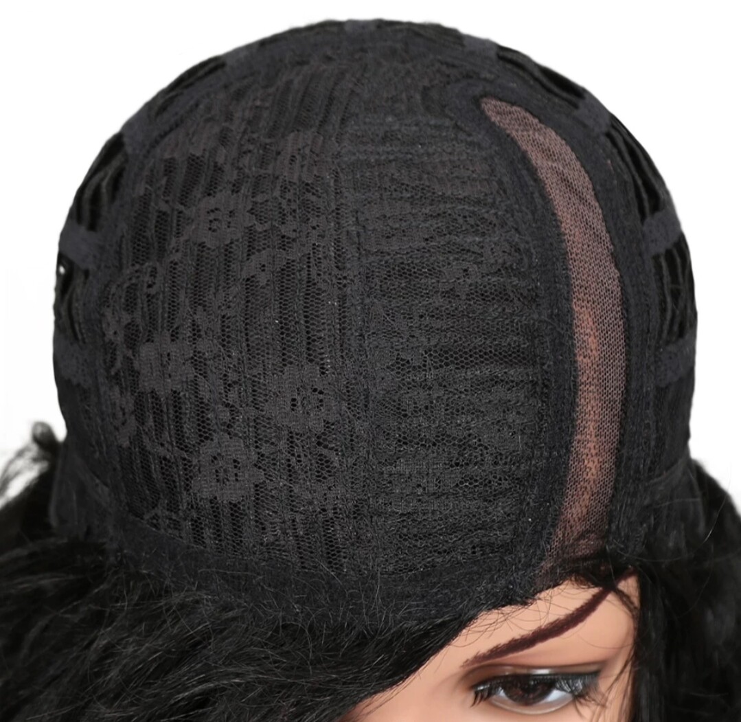 Cosplay Wigs | Curly Ombre Peach Lace Front