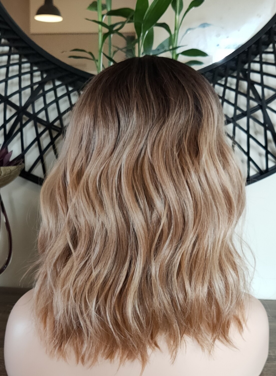 Brittany Wig | Blonde Mix Side Part Lace Front