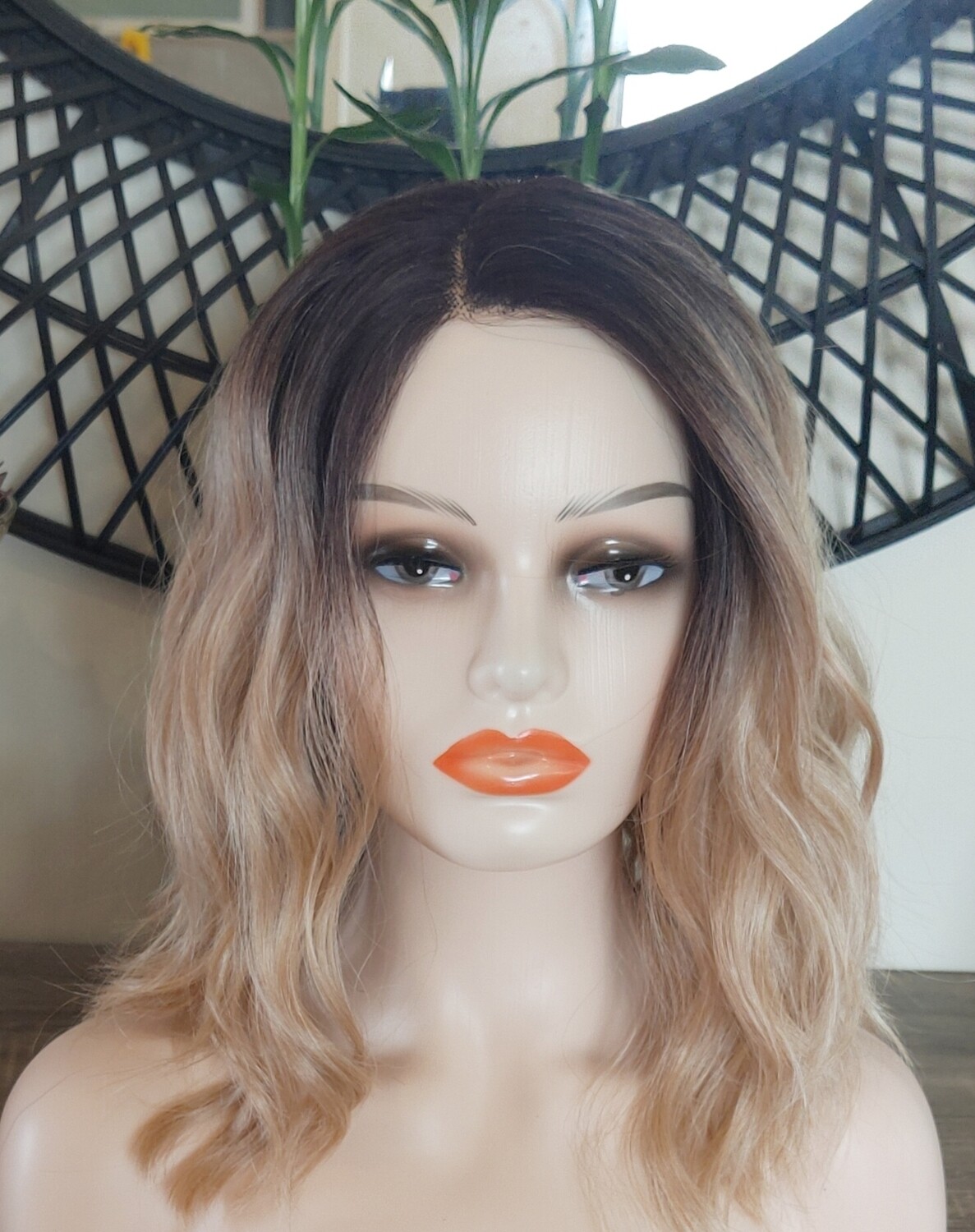Brittany Wig | Blonde Mix Side Part Lace Front