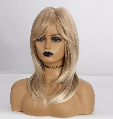 Bindy Wig | Blonde with Highlights
