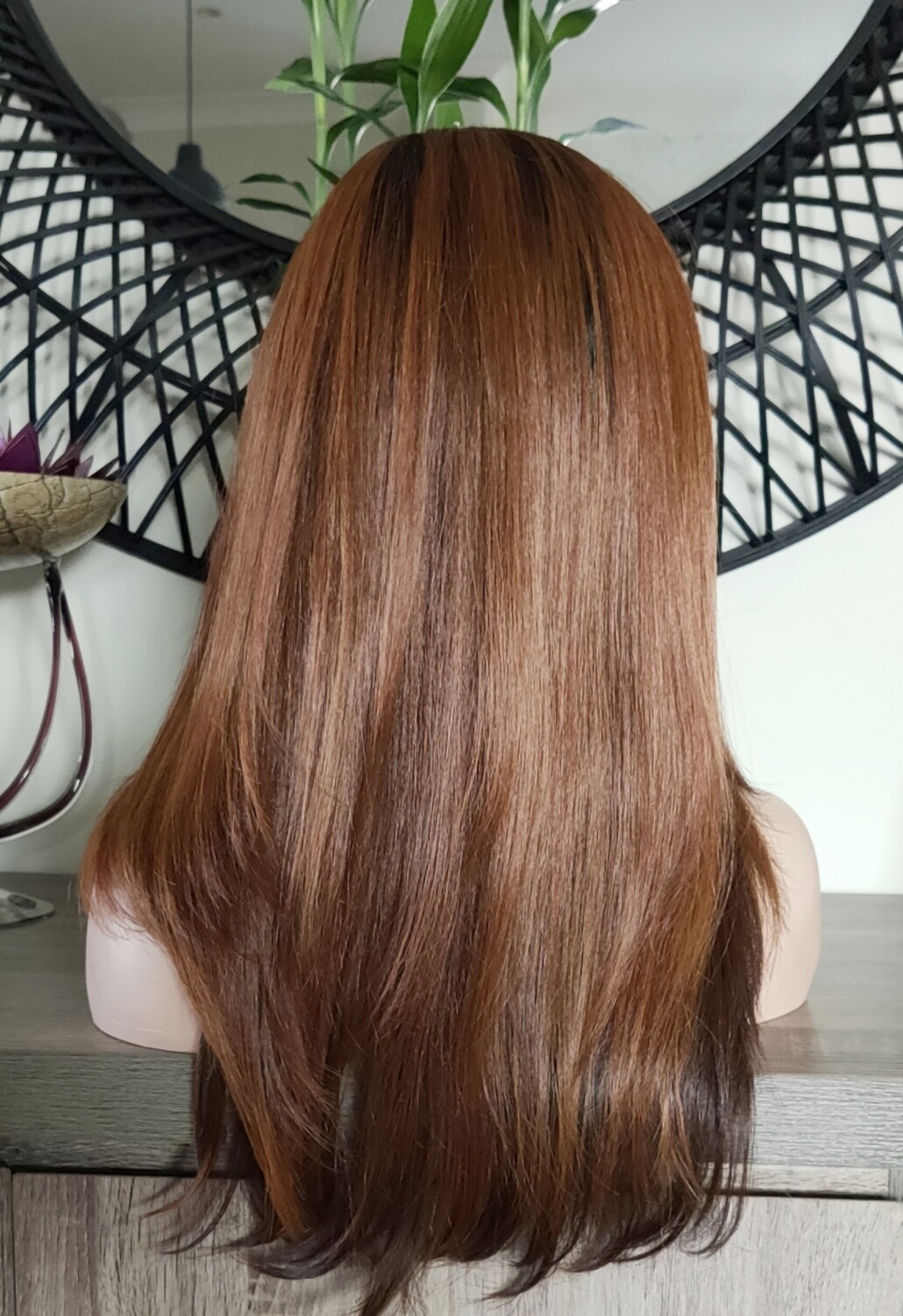 Brooke Wig | Copper Ombre Free Part Lace Front