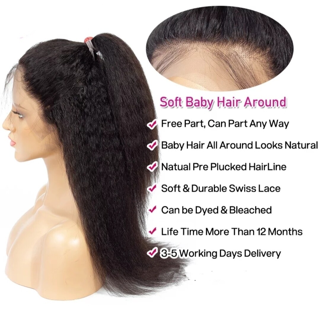 Zarla Wig | Kinky Human Hair Lace Front 