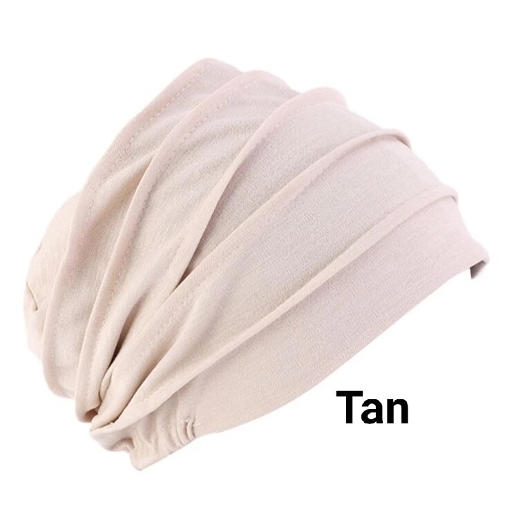 RUFFLED TURBAN