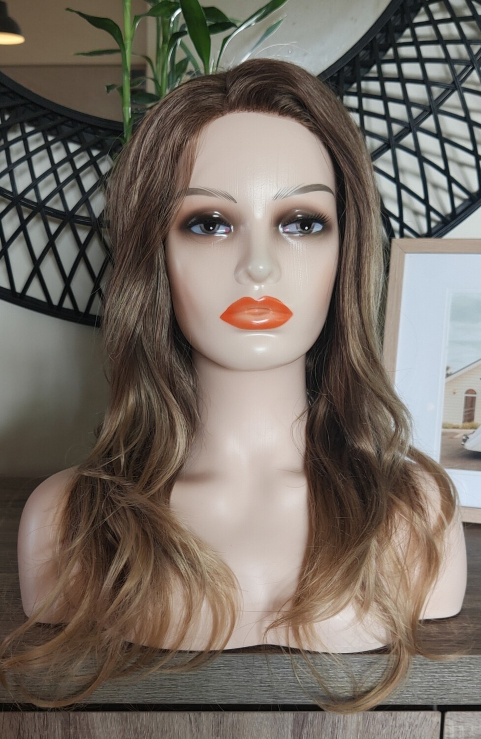 Natural Blonde Layered Side Part Lace Front