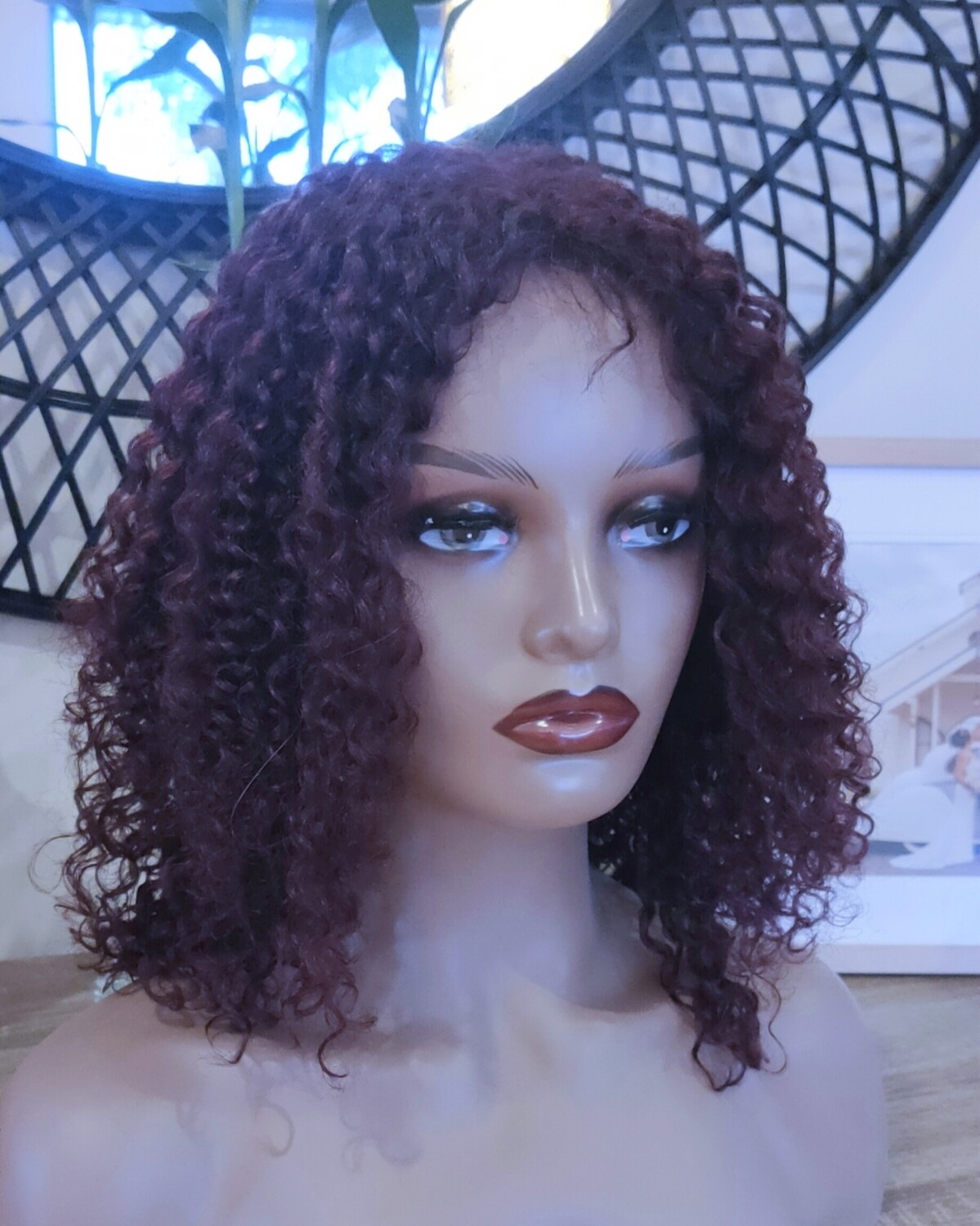 Cathy Wigs | Curly Human Hair Lace Front 