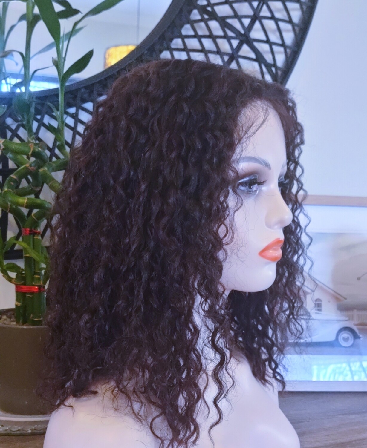 Cathy Wigs | Curly Human Hair Lace Front 