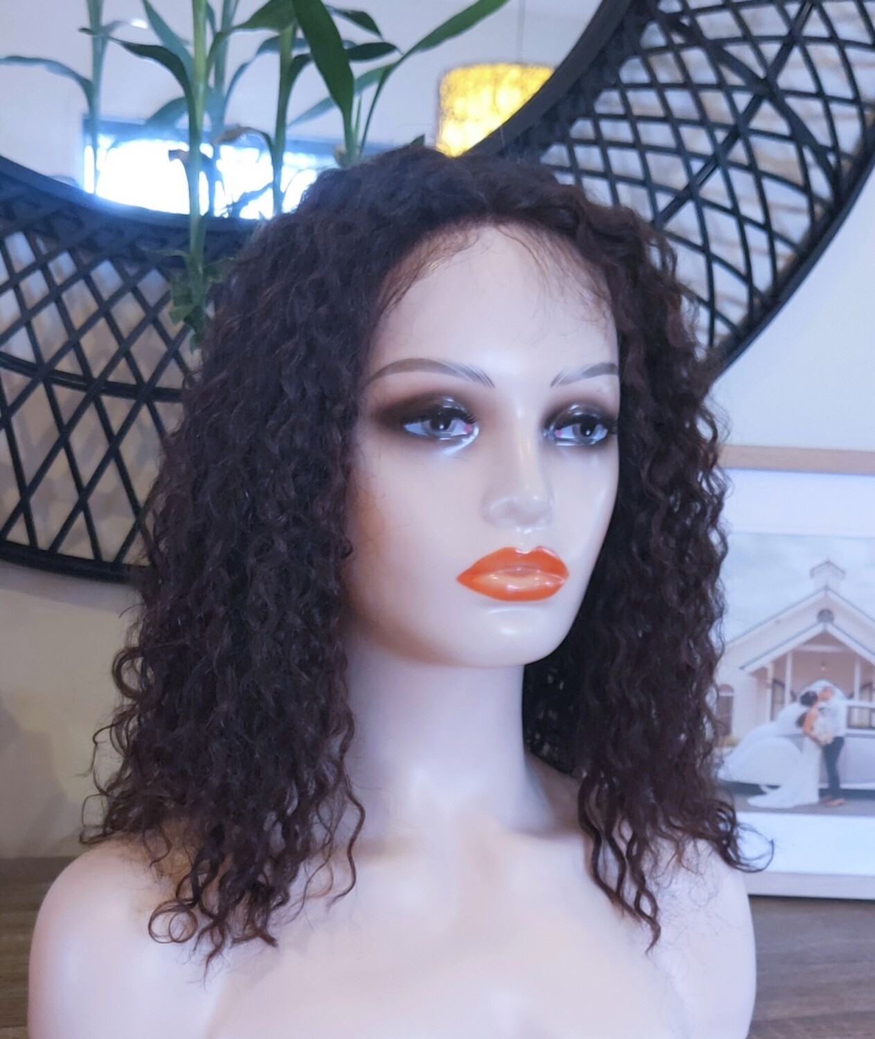 Cathy Wigs | Curly Human Hair Lace Front 