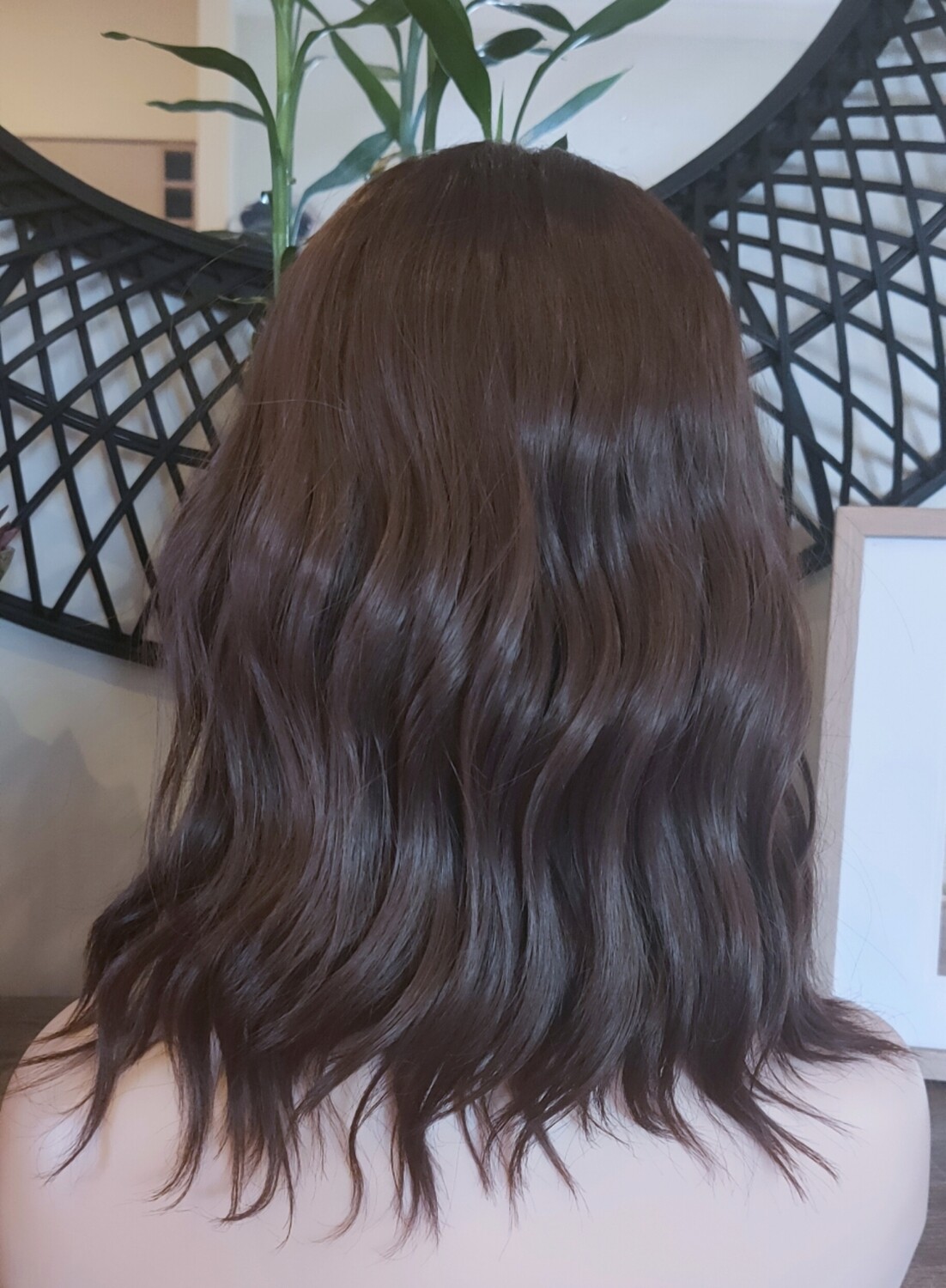 Dominica Wig | Dark Brown Side Part Lace Front
