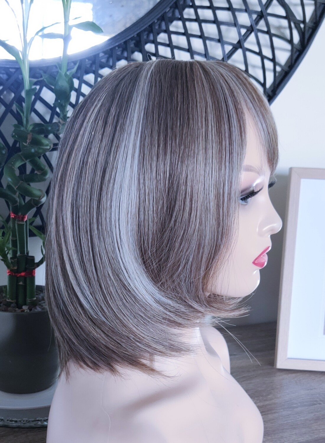 Sophia Wig | Ash Brown with Highlights 