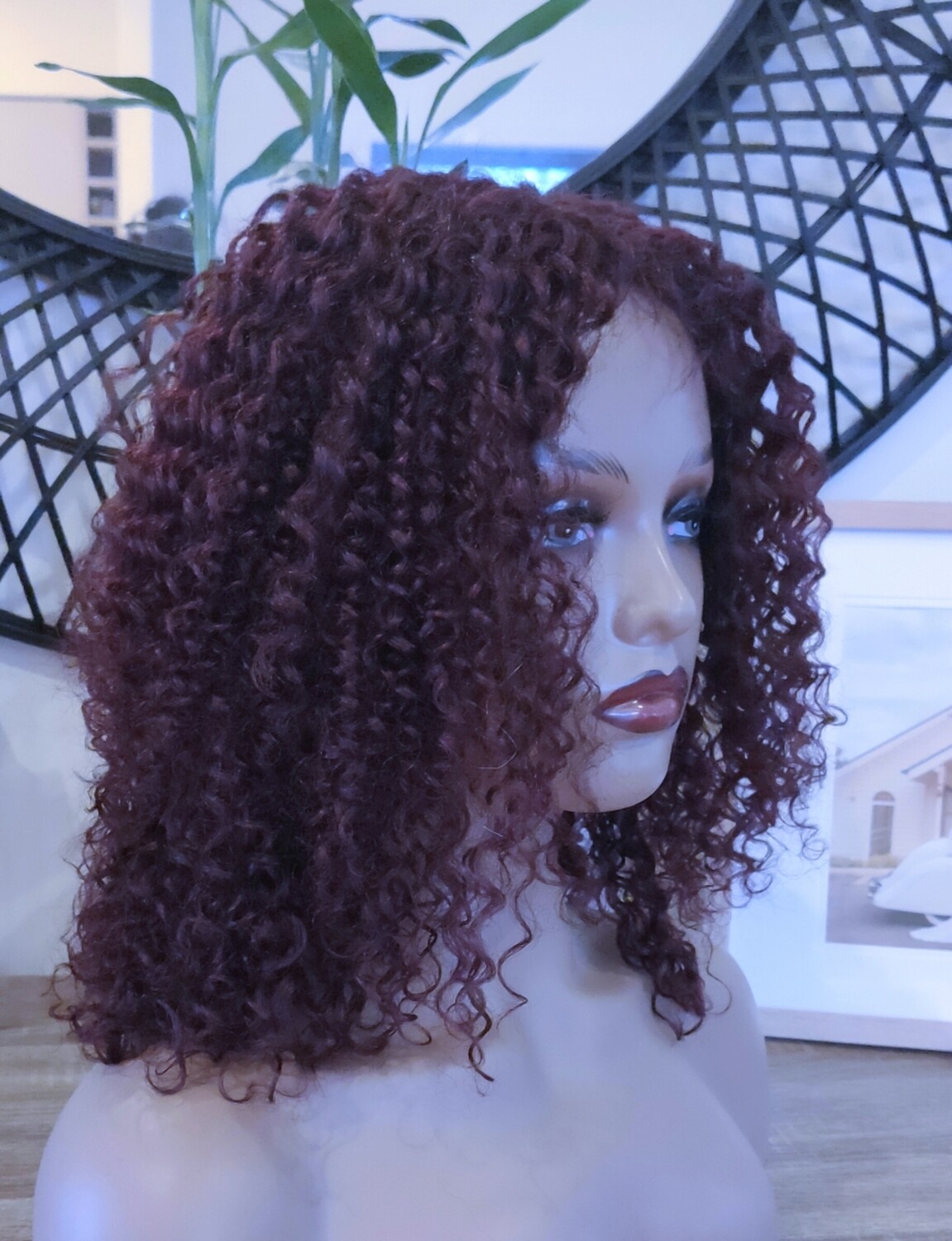 Cathy Wigs | Curly Human Hair Lace Front 