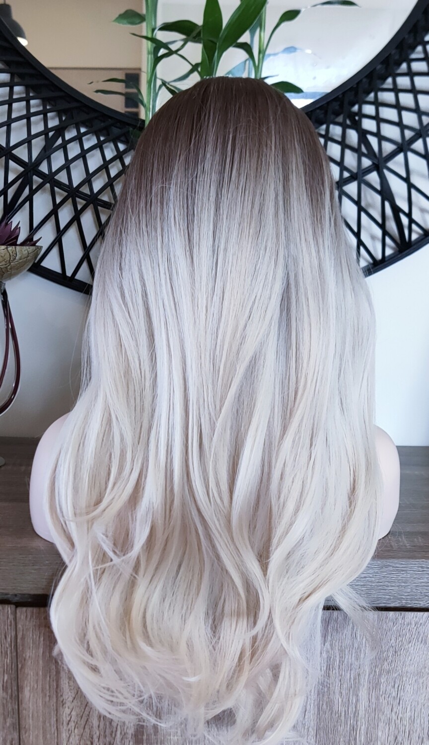 Cosplay Wig | Ash Brown Blonde Balayage