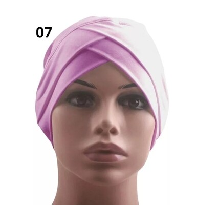 Cross Over Turban Cap