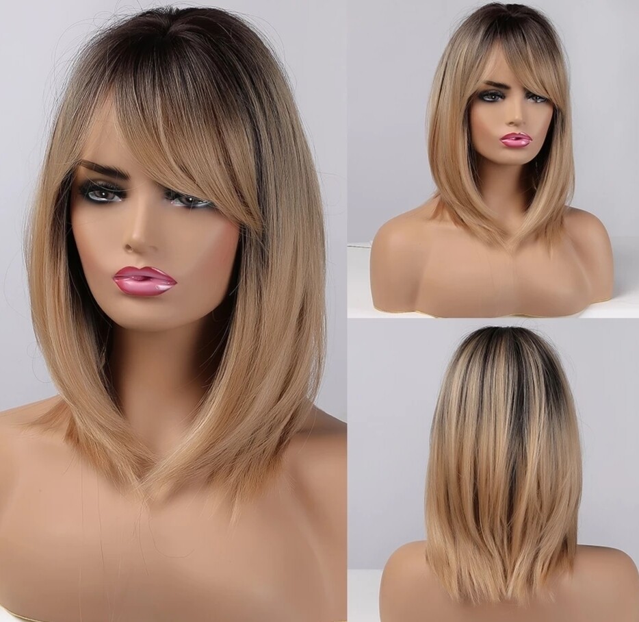 Kaylee Wig | Brown Caramel Balayage