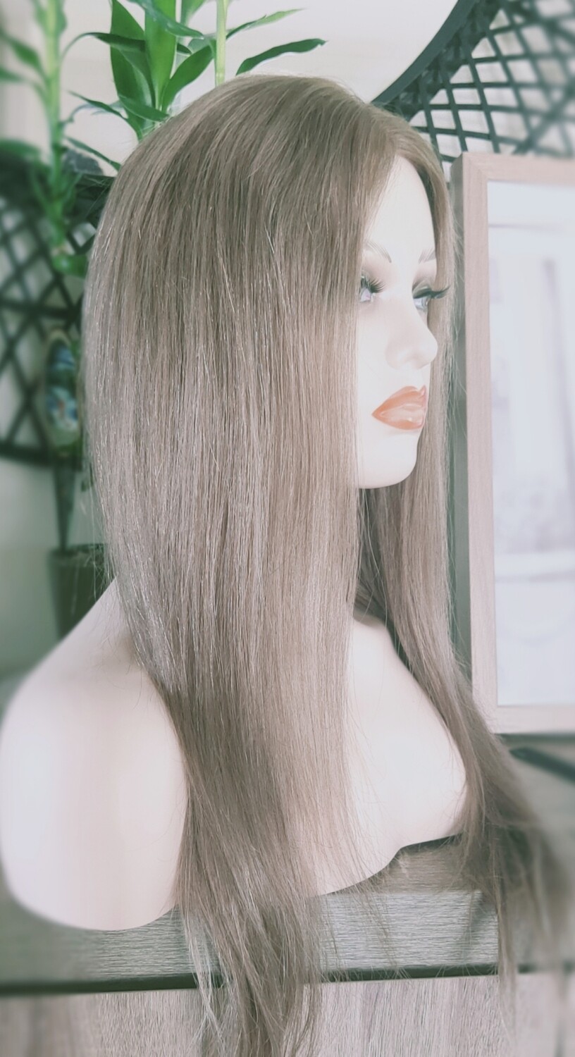 Kate Wig | Titanium Blonde Human Hair Lace Front 