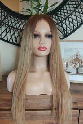 Honey Blonde Ombre Human Hair 13x6 Lace Front 26"