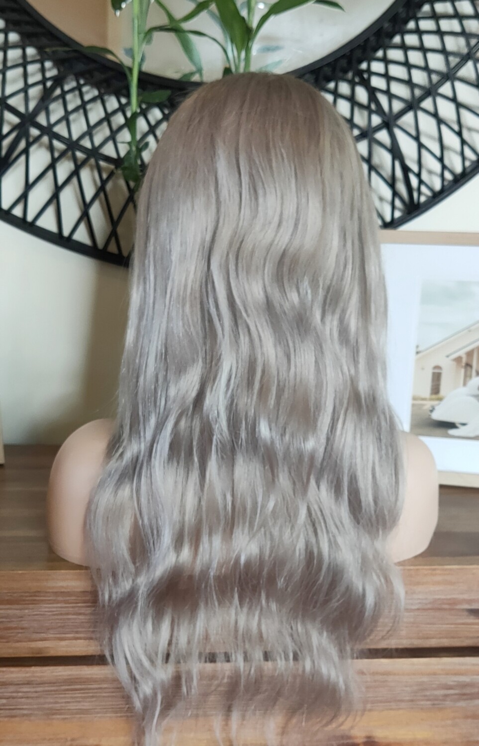 Samantha Wig | Silver Human Hair Lace Front 