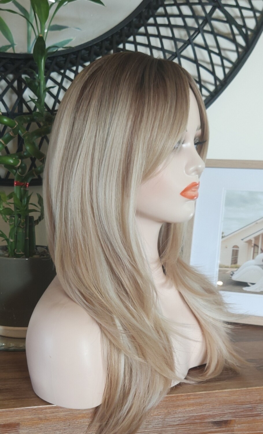 Betany Wig | Foiled Blonde Ombre Layered
