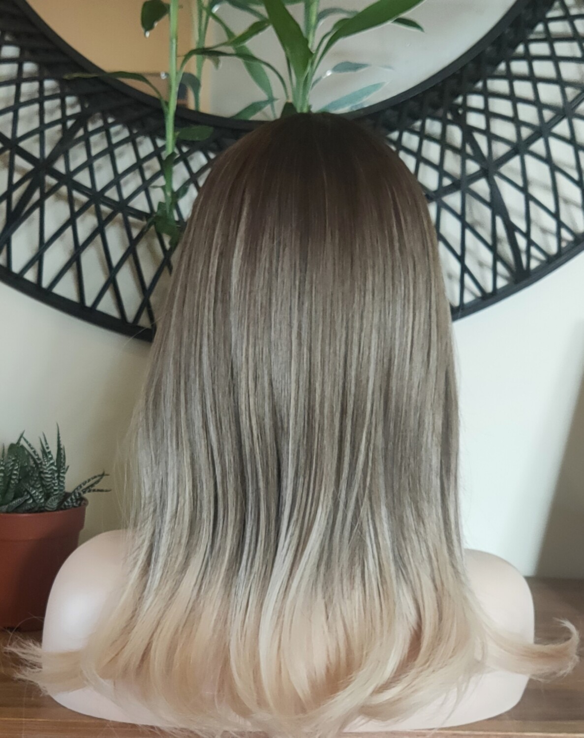 Shirlie Wig | Ash Blonde Layered Balayage