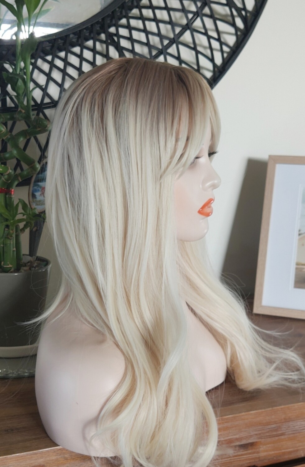 Annabella Wig | Platinum Blonde Ombre