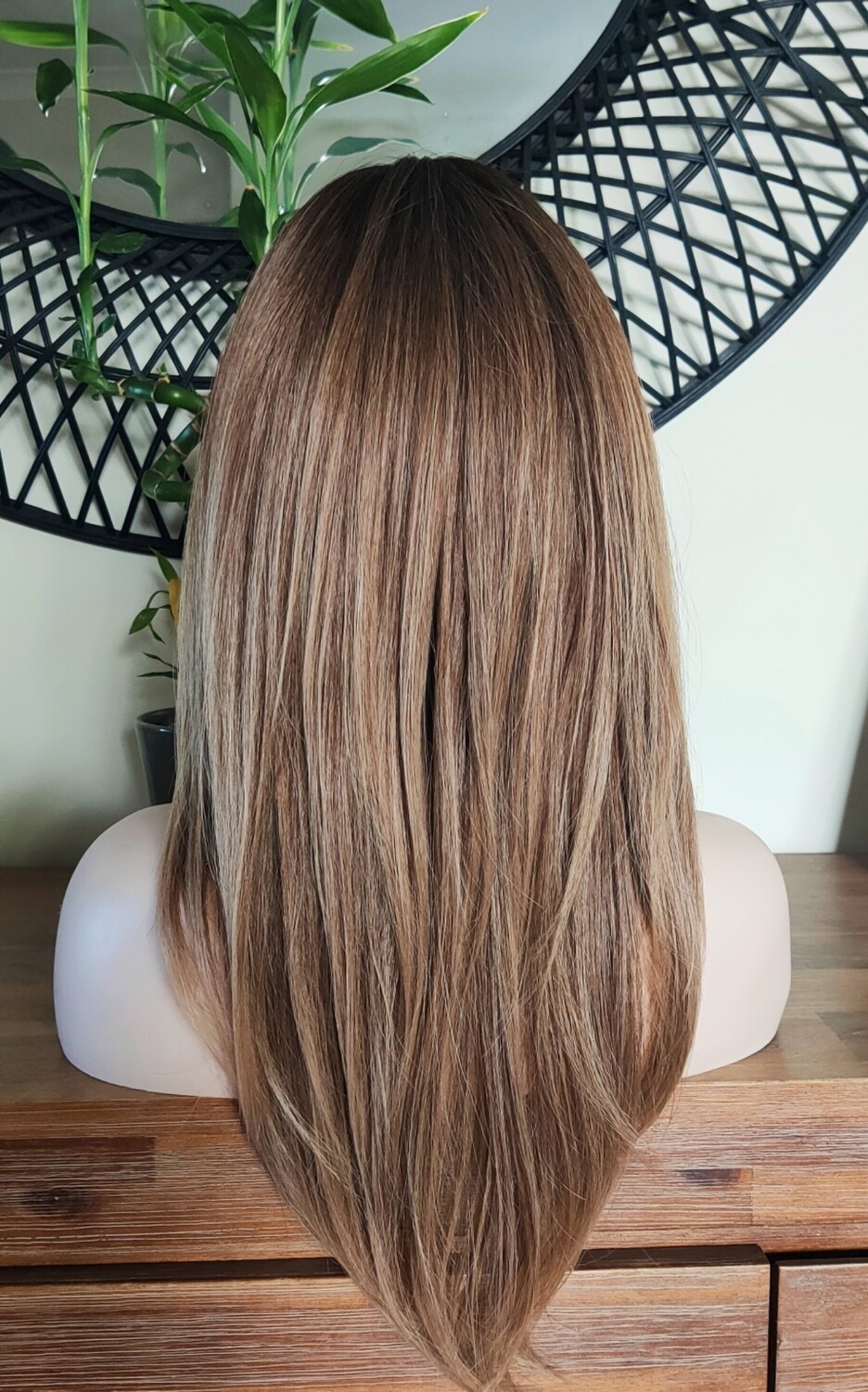 Jayne Wig | Brown Caramel Balayage Layered