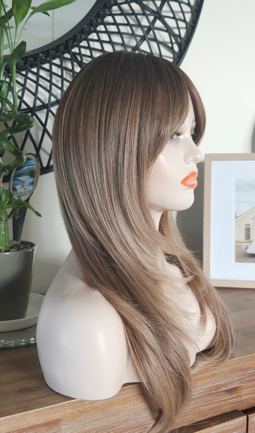 Jayne Wig | Brown Caramel Balayage Layered