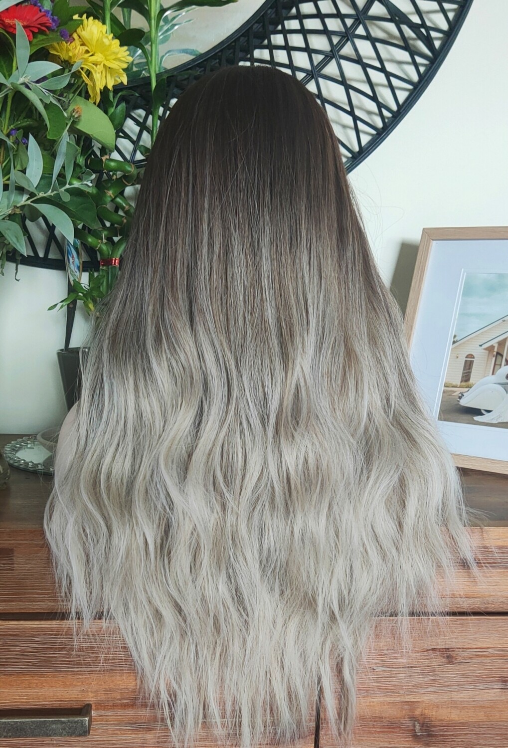 Kadashian Wig | Ash Brown Balayage