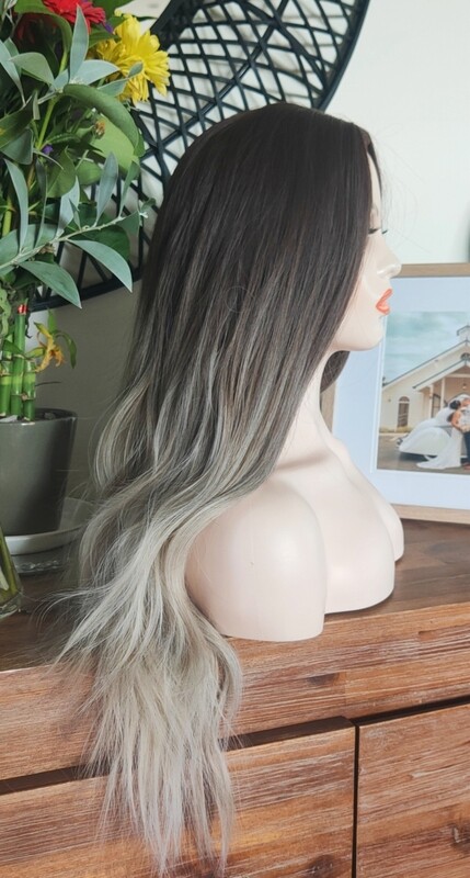 Kadashian Wig | Ash Brown Balayage