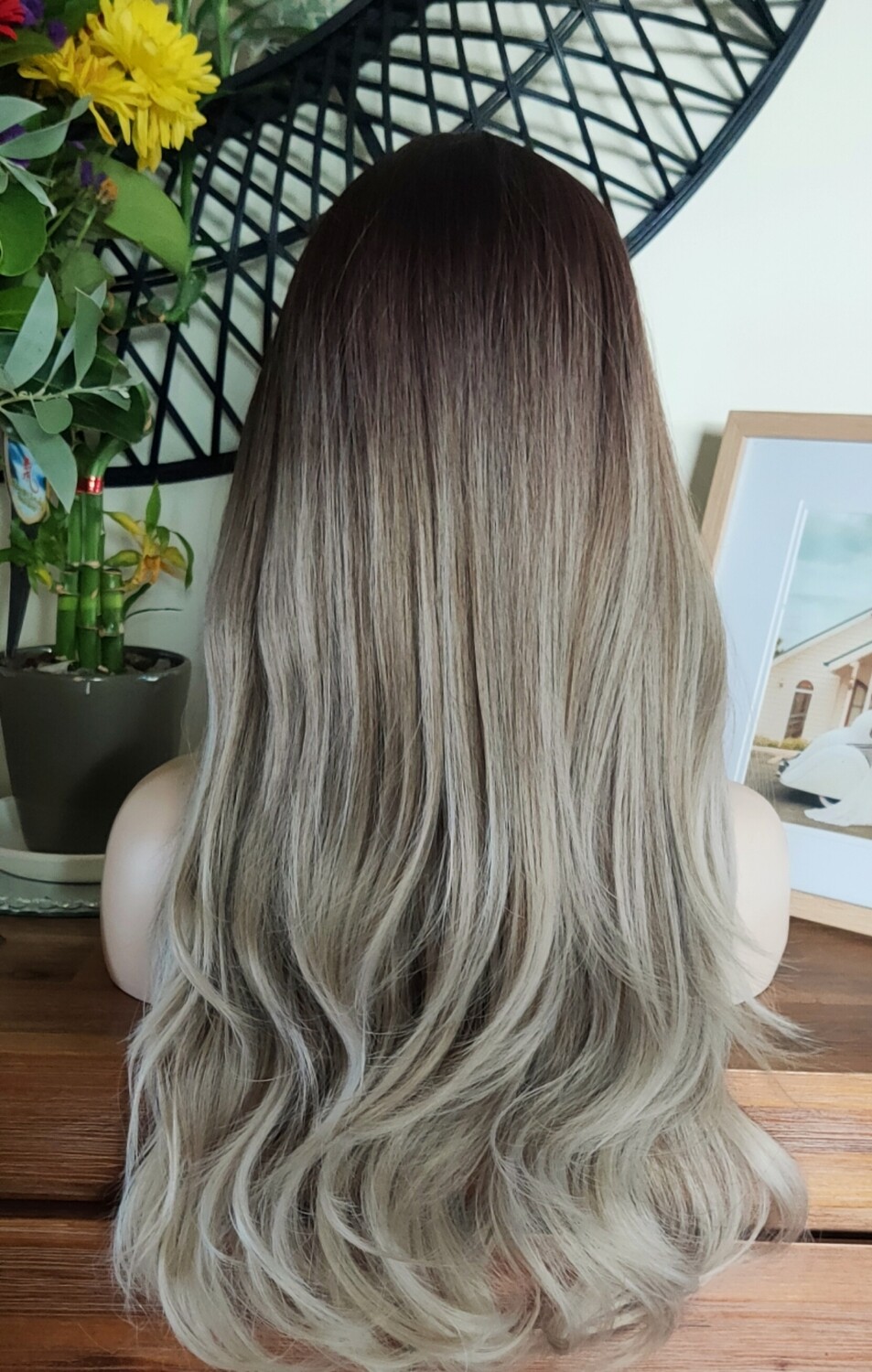 Abby Wig | Ash Brown to Grey Balayage