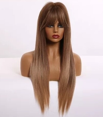 Madison Wig | Caramel Brown Balayage