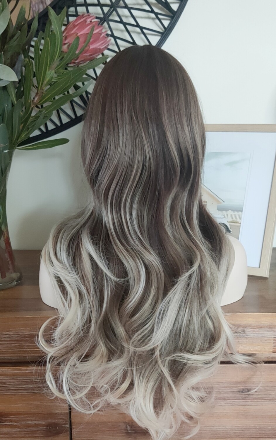 Kyera Wig | Brown to Blonde Balayage