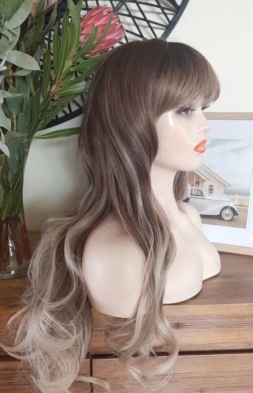 Kyera Wig | Brown to Blonde Balayage
