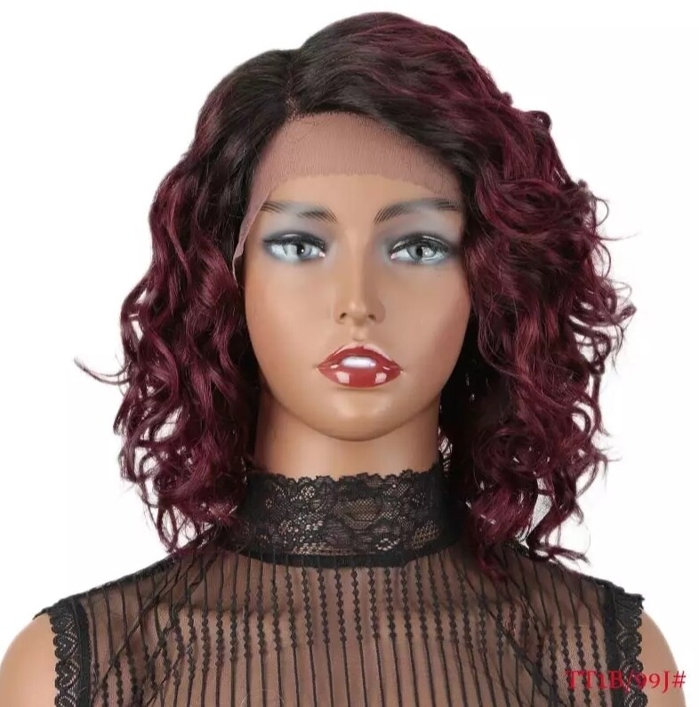 Talia Wigs | French Curl Human Hair Lace Front