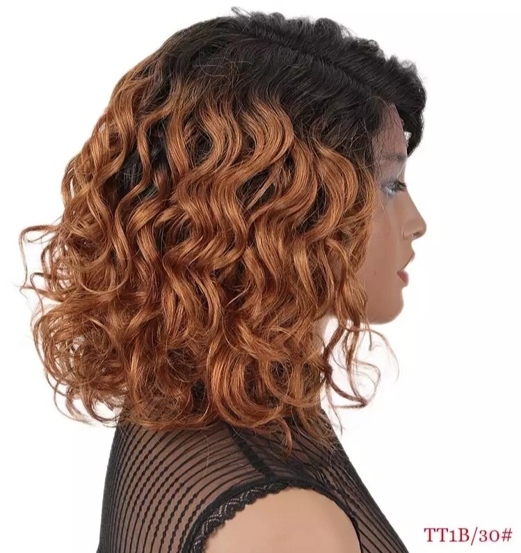 Talia Wigs | French Curl Human Hair Lace Front