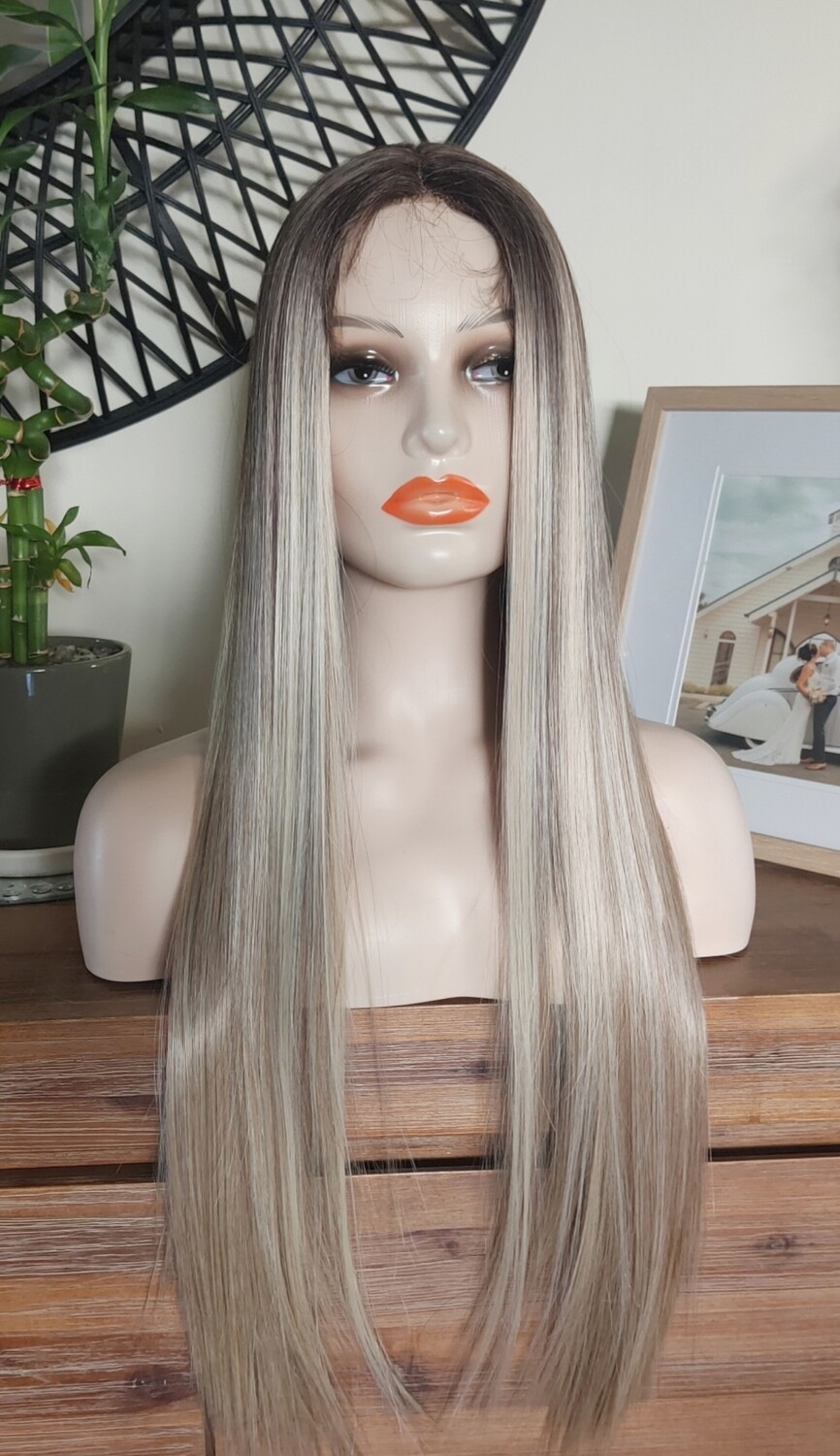 Deborah Wig | Brown to Ash Balayage Lace Front 