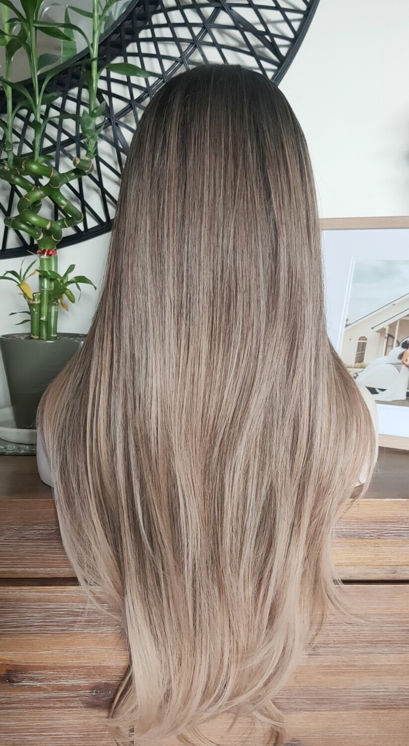 Cheryl Wig | Black to Brown Balayage