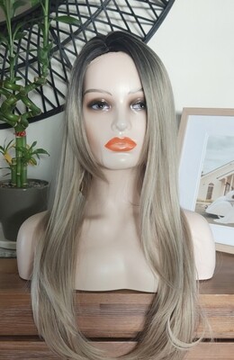 Elsie  - Wig - Blonde Dark Roots