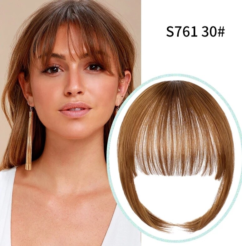 CLIP IN FRINGE EXTENSION SYNTHETIC HAIR 