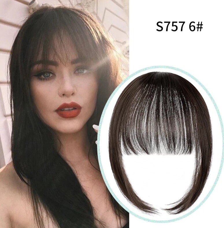 CLIP IN FRINGE EXTENSION SYNTHETIC HAIR 