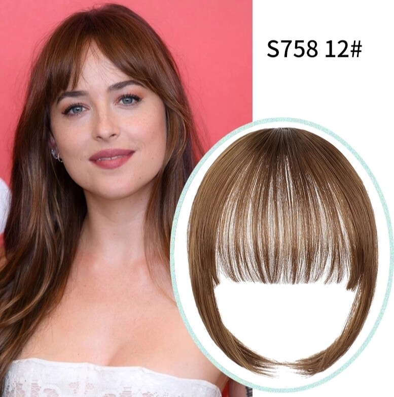CLIP IN FRINGE EXTENSION SYNTHETIC HAIR 