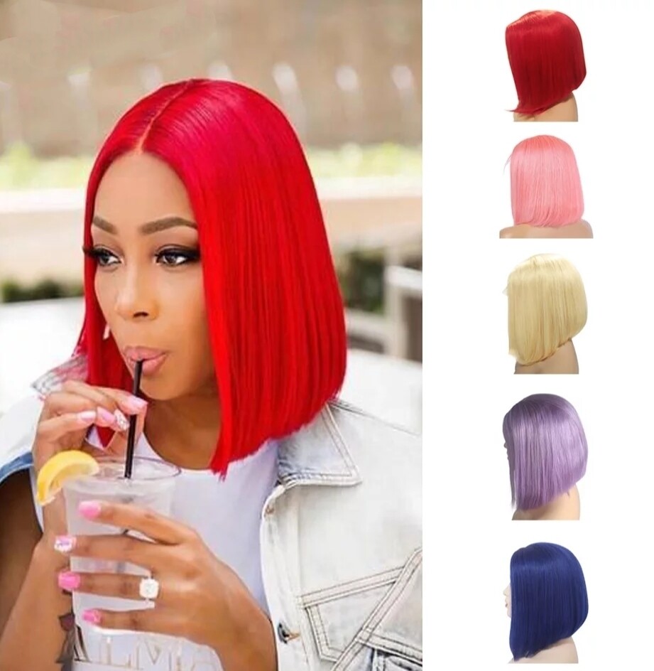 Fiona Wigs | Colourful Human Hair