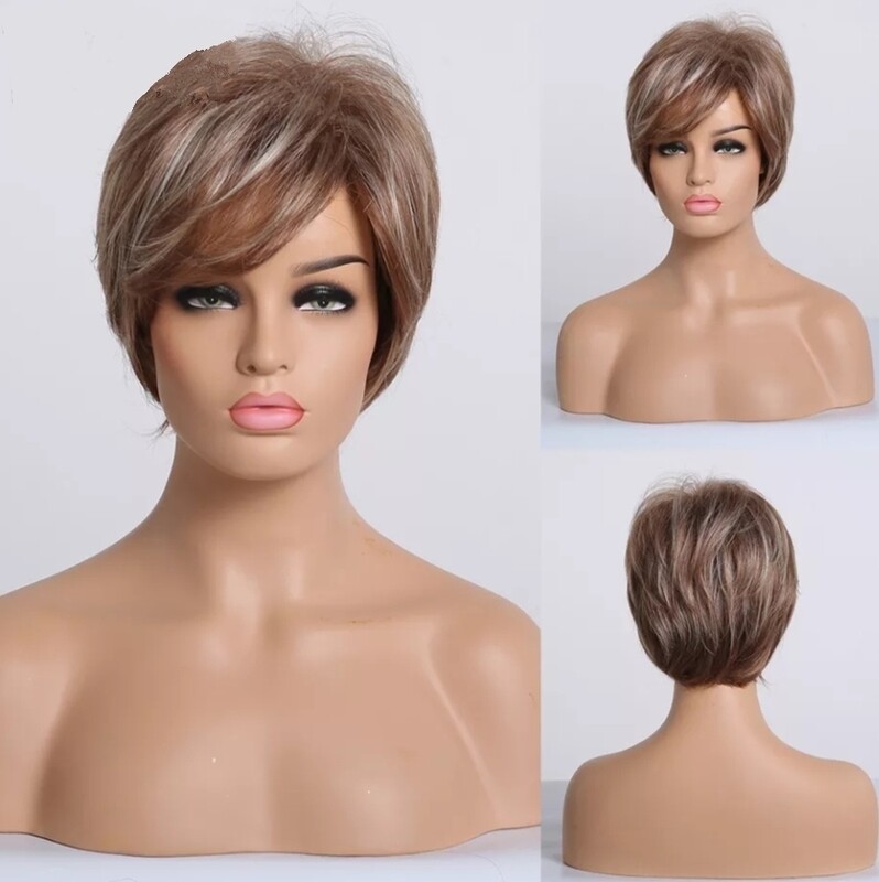 Raelene Wig | Light Brown Highlights