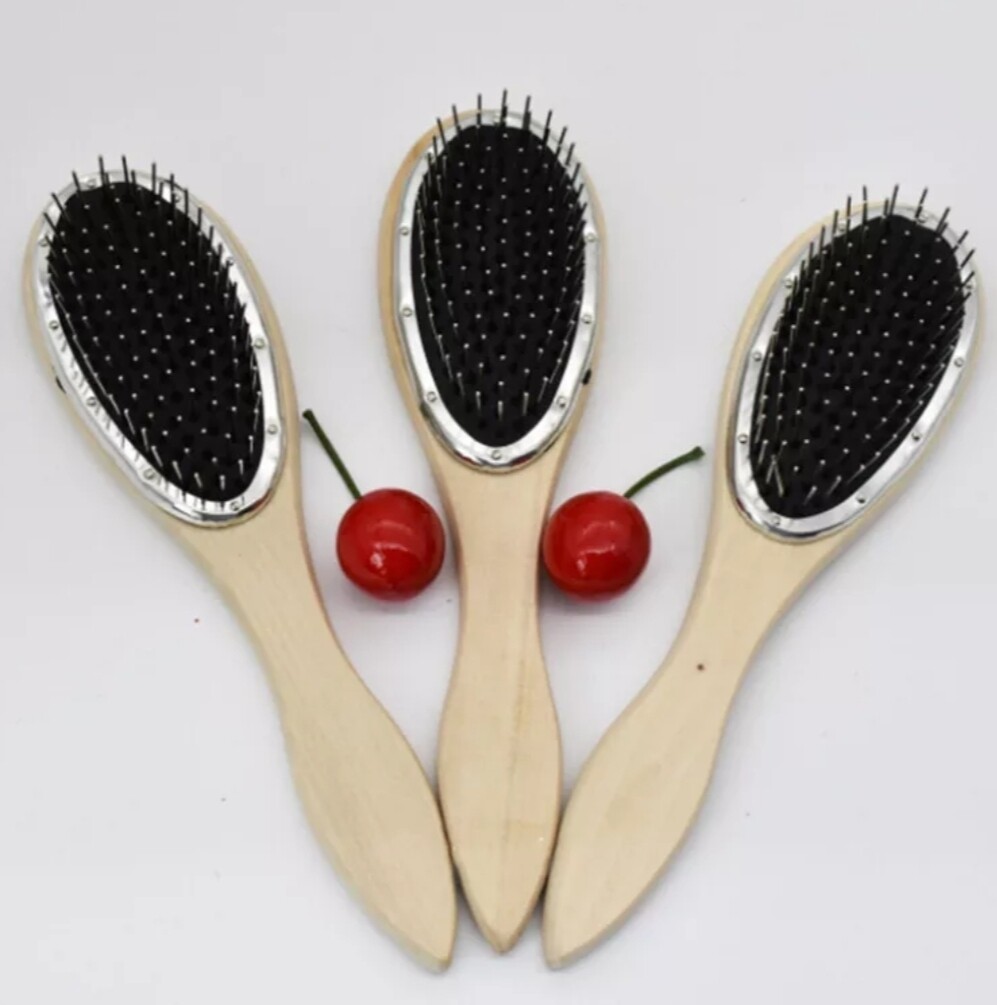 WIRE PIN SYNTHETIC HAIR WIG BRUSH