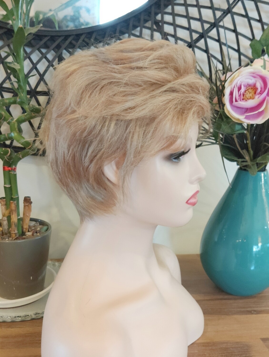 Charma Wig | Ginger Human Hair Blend