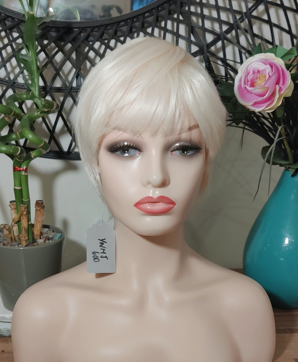 Scarlet - Wig - Platinum Blonde Remy Hair Blend