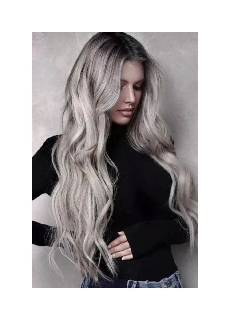 Cosplay Wig | Premium Grey Ombre