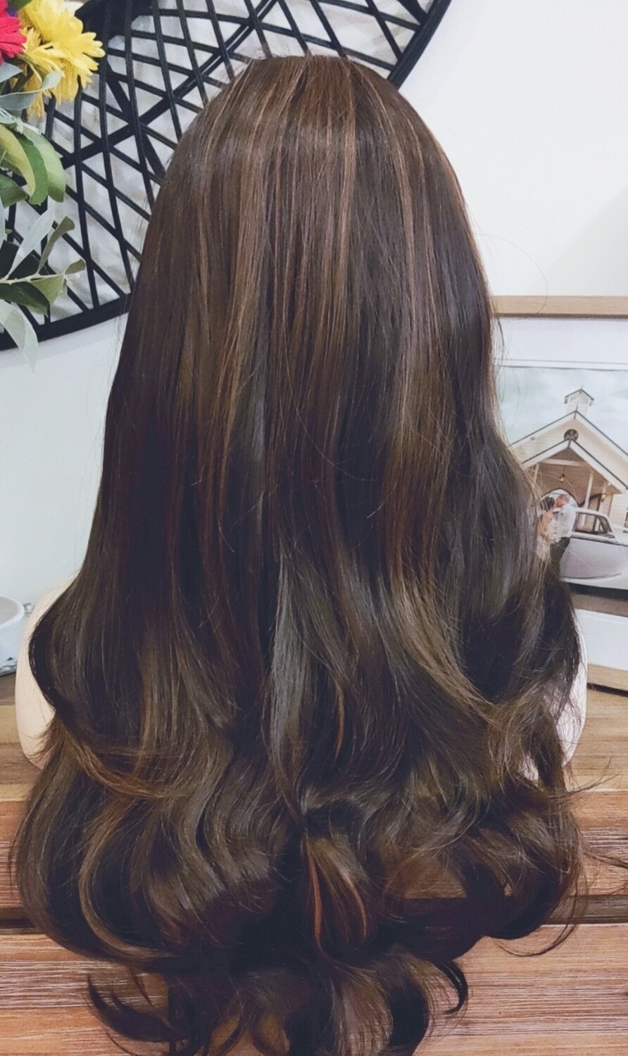 Tracee Wig | Dark Brown Layered with Highlights 