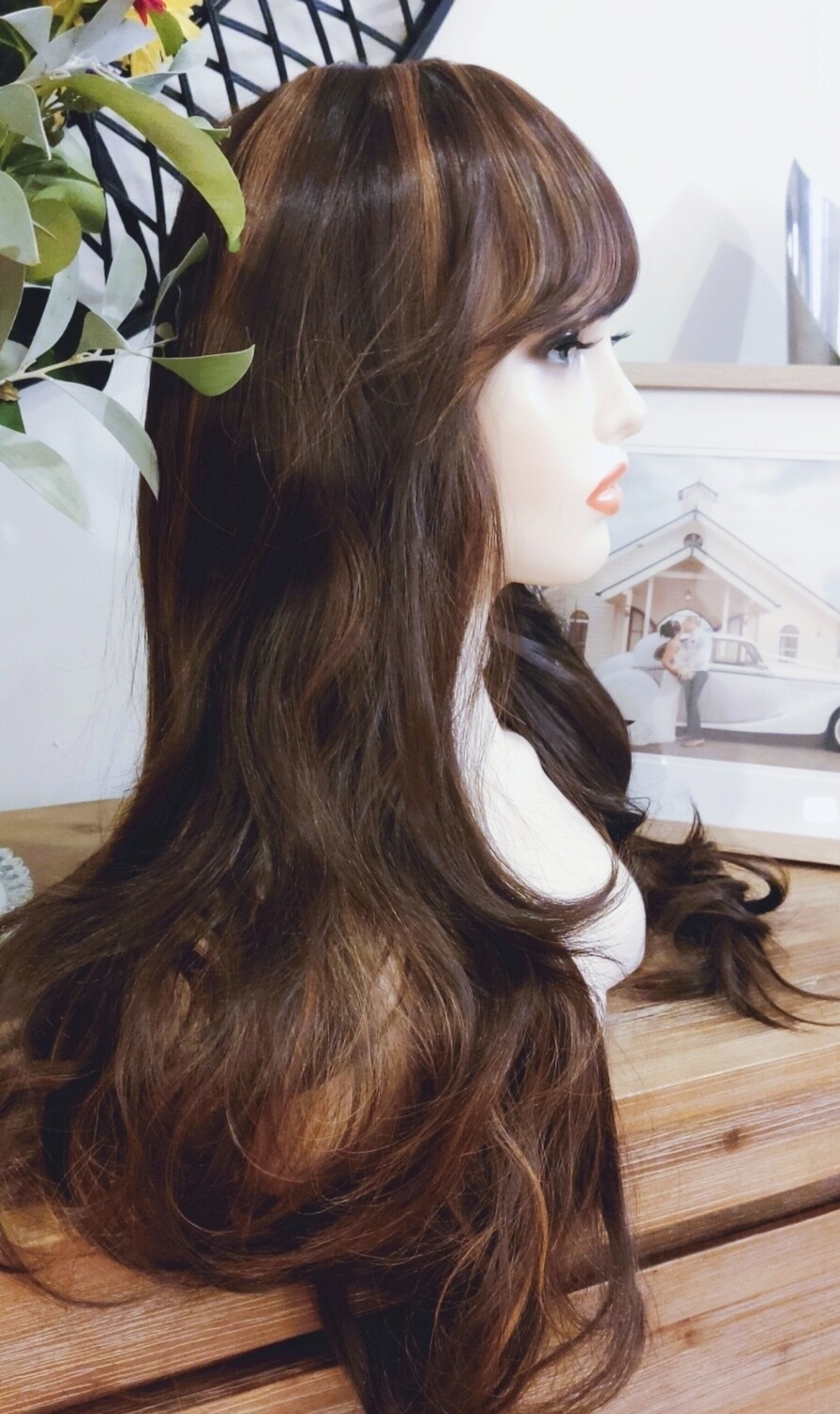 Tracee Wig | Dark Brown Layered with Highlights 