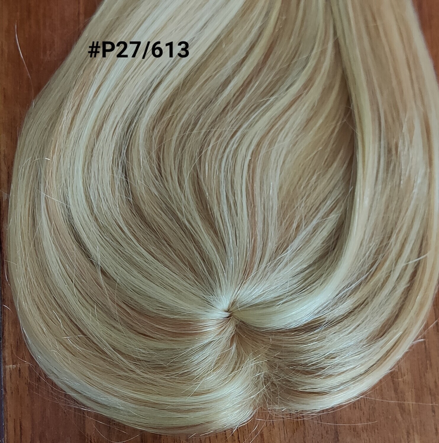 HUMAN HAIR TOPPER PU Base 4x5cm